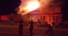 Lacombe, Alta., police officer risks life to save baby from house fire