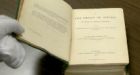 Stolen 1st-edition of Darwin's 'Origin of Species' returned to Halifax university