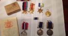 War medals stolen 25 years ago turn up on city bench, returned to family