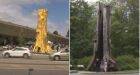 Douglas Coupland's Golden Tree unveiled in Vancouver