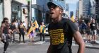 Black Lives Matter Toronto stop Yonge-Dundas traffic over Abdirahman Abdi case