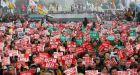 Tens of thousands in South Korea call for President Park Geun-hye to quit